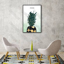 Posters and Prints Nordic Home Decoration Wall Art Pineapple Cactus Leaves Canvas Painting Modern Ornament for Living Room 2024 - buy cheap