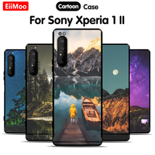 EiiMoo Silicone Phone Case For Sony Xperia 1 II  Cover Landscape Design Print TPU Soft Cover For SONY 1 II Case For Xperia1 II 2024 - buy cheap