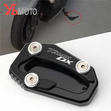 Motorcycle CNC Brand New Side Kickstand Stand Extension Plate For Yamaha T-max TMAX 530 TMAX530 DX SX 2017 2018 2019 2024 - buy cheap