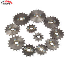 Front Engine Sprocket #530 12T 17mm 20mm For 530 Chain With Retainer Plate Locker Motorcycle Dirt Bike PitBike ATV Quad Parts 2024 - buy cheap