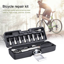 Outdoor Two-way Adjustment Mountain Bike Torque Wrench Set Anti-rust Durable Bicycle Repair Tool 2024 - buy cheap