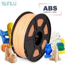 SUNLU Plastoc ABS 3d Filament 1.75mm 1kg 3D Printer Filament Dimensional Accuracy +/-0.02mm 2024 - buy cheap