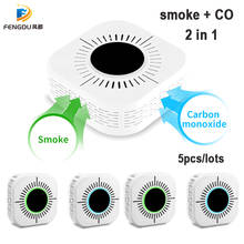 A Battery Operated Smoke CO Alarm Detector Combination Smoke and Carbon Monoxide Detector 2024 - buy cheap