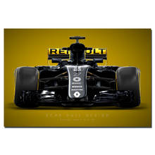 Renault F1 Racing Car Poster Canvas Print Painting With Frame Wall Art Picture for Home Decor 2024 - buy cheap