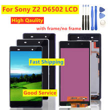 NEW LCD Display For SONY Xperia Z2 D6502 D6503 D6543 LCD Display Touch Screen Digitizer For SONY Xperia Z2 LCD Digitizer Sensor 2024 - buy cheap