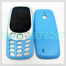 10Pcs/Lot New Full Housing For Nokia 3310 (4G Version) Face Frame Battery Cover Case With Keyboard 2024 - buy cheap