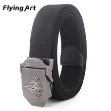 All-match Men's thick Cotton Belt breathable Comfortable Adjustable Casual Korean Tactical knitted Belt Fashion Women 2024 - buy cheap