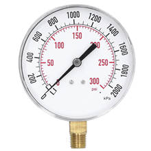 0-2000kpa 0-300psi Pressure Gauge Double Scale Vacuum Manometer Mini Dial Pressure Gauge Measurement Tool 2024 - buy cheap