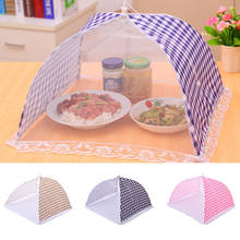 12 inch Foldable Kitchen Mesh Food Cover Umbrella Hygiene Grid Dish Cover for Anti Fly Mosquito Dust BBQ Picnic Kitchenware 2024 - buy cheap