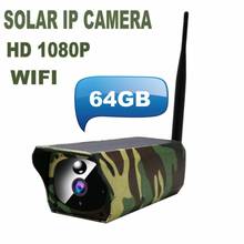 64 Гб Y4 HD 1080P WIFI Солнечная зарядная ip-камера для охоты на открытом воздухе CCTV камера Водонепроницаемая ИК Ночное Видение 2MP Обнаружение движения 2024 - купить недорого
