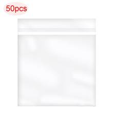 50PCS OPP Gel Record Protective Sleeves Self Adhesive Bag For 7 Inches Vinyl Records Turntable Accessories 2024 - buy cheap