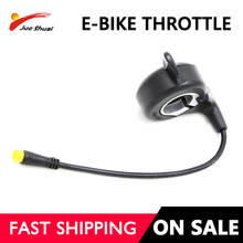 Electric Bike Thumb Throttle With Waterproof Plug 200mm Cable Length Speed Control Cycling Gas Handle Acceleration Grips Ebike 2024 - buy cheap