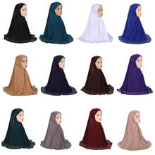 Women Hijab Scarf Muslim Islamic Headscarf Amira Prayer Shawl Wrap Headwear Turban Bandanas Full Cover Rhinestone Ramadan Hijab 2024 - buy cheap