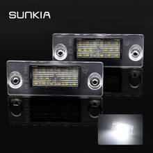 SUNKIA-Lámpara LED SMD de alta calidad para placa de matrícula, sin errores, para Audi A4, B5, Avant/A3, 8L/A4/S4 Avant, 18 # 2024 - compra barato