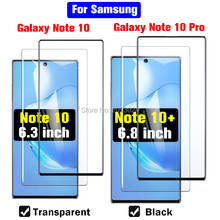 3D Protective case on for samsung galaxy note 10 pro screen protector note10 10+ plus sheet tempered film 5G 10pro note10pro 9H 2024 - buy cheap