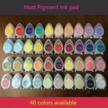 2020 New Mini Water Droplets Shape Pigment Stamping Craft Ink Pad Inks For DIY scrapbooking Photo Album Decoration 2024 - buy cheap