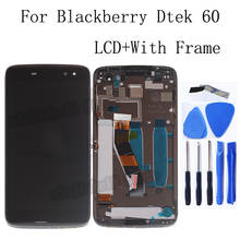 5,55 "para Blackberry Dtek 60 pantalla LCD de pantalla táctil con el Marco Asamblea digitalizador piezas de teléfono kit de reparación para BlackBerry Dtek 60 2024 - compra barato