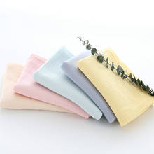 Light Yellow/Pink/Blue Solid Color Soft Cotton Crepe Fabric Breathable Pure Cotton Crepe Fabric Double Gauze Seersucker Material 2024 - buy cheap
