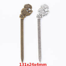 Заколка для волос, металлическая, цинковая, в стиле ретро, для самостоятельного изготовления ювелирные ожерелья ручной работы, 7905, 3 шт. 2024 - купить недорого