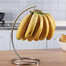 Multifunction Stainless Steel Displaying Banana Hanger Rack Banana Clothes Rack for Displaying Fruit Kitchen Storage Hook 2024 - buy cheap