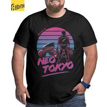 Funny Akira Welcome To Neo Tokyo T-Shirt for Men Cotton T Shirts Big Tall Tees Plus Size Big Size Large 4XL 5XL 6XL Clothes 2024 - buy cheap