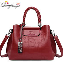 Luxury Designer Handbag Women Brand Shoulder Bag Stone Pattern Crossbody Bags for Women 2021 New Large Capacity Tote Bag Bolso 2024 - buy cheap