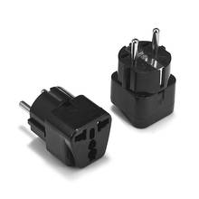 EU Universal AC Power Adapter Charger Electrical Power Plug Socket USA AU UK To Euro KR High Power Fast Travel Adapter Converter 2024 - buy cheap
