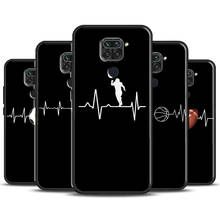 Basketball Heartbeat Pulse Phone Case For Xiaomi Redmi Note 11 10 8 9 Pro 8T 9S 10S Coque For Redmi 10 9 9C 9A 9T 2024 - buy cheap