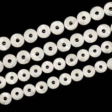 Hollow Circle White Natural Mother Of Pearl Shell Beads,Loose Spacer Beads,Stone Beads,Diy Accessories,wholesale 2024 - buy cheap