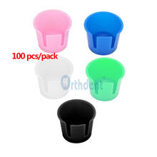 Orthdent 100 PCS Dental Disposable Plastic Dappen Dish Bowls Acrylic Prophy Dentistry Tool Mix Five Colors 2024 - buy cheap