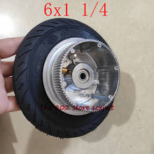 6x1 1/4 Tyre Wheel 150MM Wheel Aluminium Hub Inner Tube Electric Scooter 6 Inch Pneumatic Tire Electric Scooter Belt Size 2024 - buy cheap