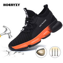 Safety Work Shoes Boots For Men Male Protective Steel Toe Cap Boots Anti-Smashing Construction Security Puncture Proof Sneakers 2024 - buy cheap