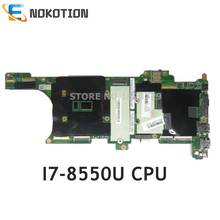 NOKOTION EX480 NM-B481 MAIN BOARD for Lenovo Thinkpad X1 Carbon PC Motherboard CPU I7-8550U CPU 16GB RAM 01YR221 01YR233 01YR217 2024 - buy cheap