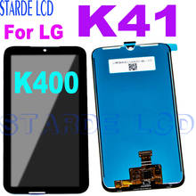 Pantalla táctil LCD para LG K41 K400, montaje de digitalizador con marco de repuesto para LG k41 lcd 2024 - compra barato