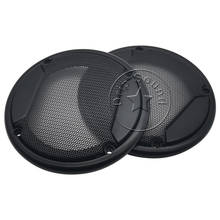 For 4" Inch Speaker Grill Cover Hige-grade Car Home Audio Conversion Net Decorative Circle Metal Mesh Protection 132mm Black 2024 - buy cheap