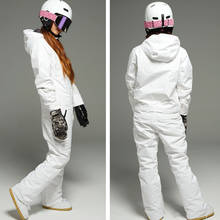 Unisex Snowsuits Windproof Men Women Ski Suits Jumpsuits Winter Outdoor for Snow Sports XS-XXL 2024 - buy cheap