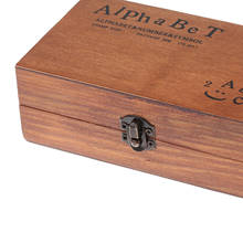 70PCS/SET Rubber Stamp Alphabet Number Symbol Wooden Box Set Print Style Wood Letter 2024 - buy cheap