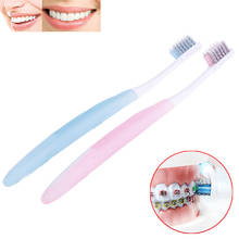 Escova de dente ortodôntica para adultos, conjunto de escova de dentes ortodôntica não tóxica, 1 peça 2024 - compre barato