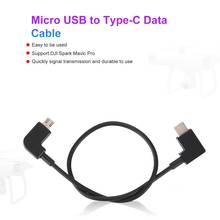 Cable de datos para DJI Spark/MAVIC Pro/Air Control, Micro USB a iluminación/Tipo C/Cable adaptador Micro USB para iPhone y Pad 2024 - compra barato