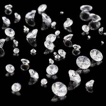 Wholesale Cubic Zirconia Cabochons Clear Grade A Faceted Diamond for Jewelry Making DIY 1mm 2mm 3mm 4mm 5mm 6mm 2024 - buy cheap
