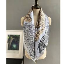 Women 100% Silk Scarf Shawl Popular Type and Colors 2024 - buy cheap