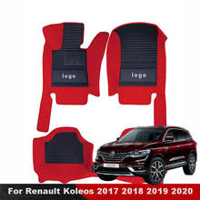 Car Floor Mats For Renault Koleos 2017 2018 2019 2020 Auto Foot Pad Automobile Carpets Covers Interior Accessories Styling 2024 - buy cheap