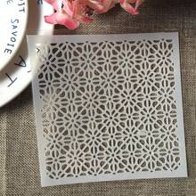 6*6inch Mandala Clover Texture DIY Layering Stencils Painting Scrapbook Coloring Embossing Album Decorative Template 2024 - buy cheap