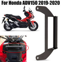 Suporte de telefone para honda adv150 2019 a 2020, suporte com placa de navegação gps e telefone móvel 2024 - compre barato