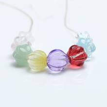 10x11mm Mix Colors Pumpkin Czech Loose Rondelle Crystal Lampwork Spacer Glass Beads For Jewelry Making Diy Needlework Finding 2024 - buy cheap