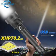 XLamp xhp70.2 most powerful led flashlight usb Zoom torch xhp70 xhp50 18650 26650 Rechargeable battery flashlight 2024 - buy cheap