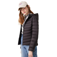 SEMIR 2020 новая зимняя куртка пуховик для женщин зимняя плюс бархатный свитер с капюшоном пуховое пальто зимняя куртка Портативный пальто женская теплая верхняя одежда 2024 - купить недорого