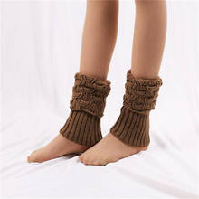 Hollow Out Toppers Boot Ankle Gaiters Winter Leg Warmers Fashion Women Crochet Boot Cuffs Knit Short Leg Warmers 2024 - buy cheap