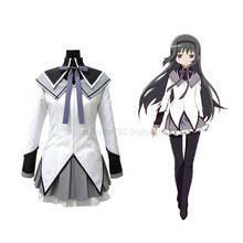 Disfraz de Anime Puella Magi Madoka Magica Akemi Homura, ropa personalizada 2024 - compra barato