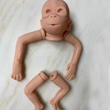 Lifelike soft reborn doll kit monkey orangutans mould DIY unpainted blank doll parts 2024 - buy cheap